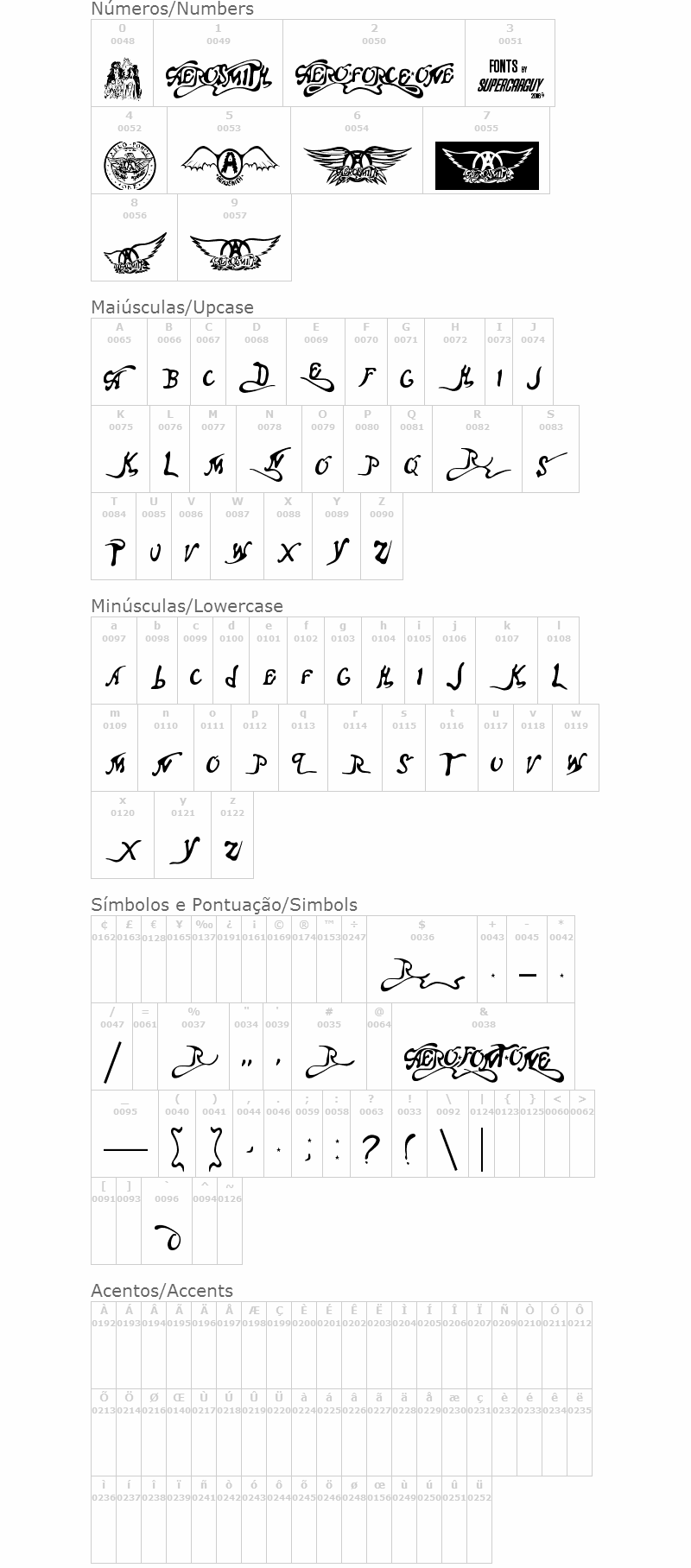 Aero Font One