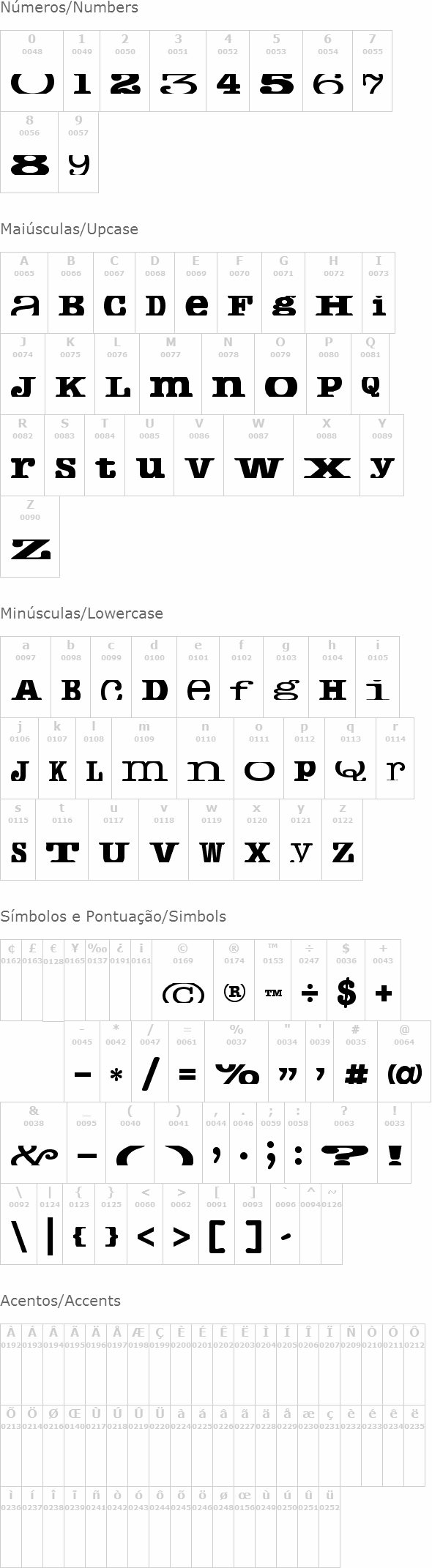 Cropfont Serif