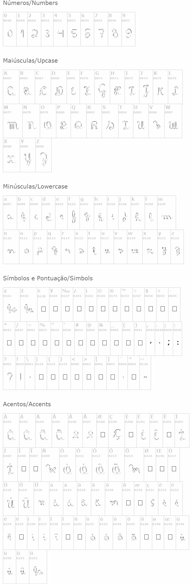 Cursiva Pontilhada Com Setas