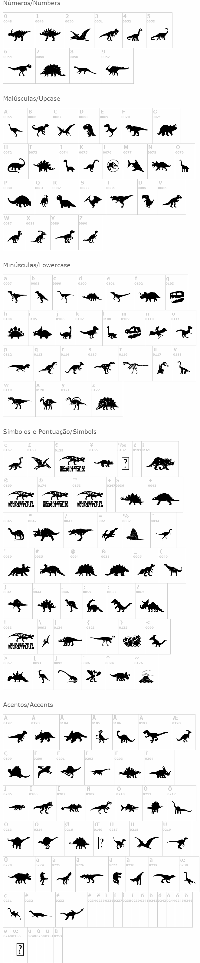 Dinosaur Icons
