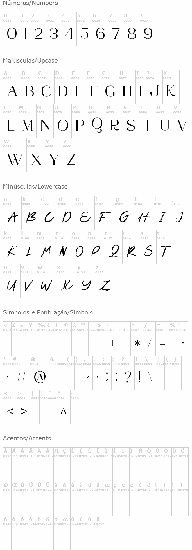Glemor Typeface