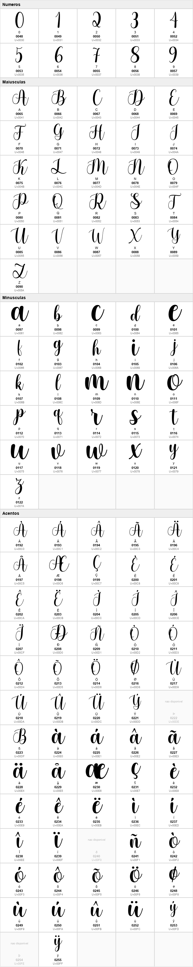 Glistening Script