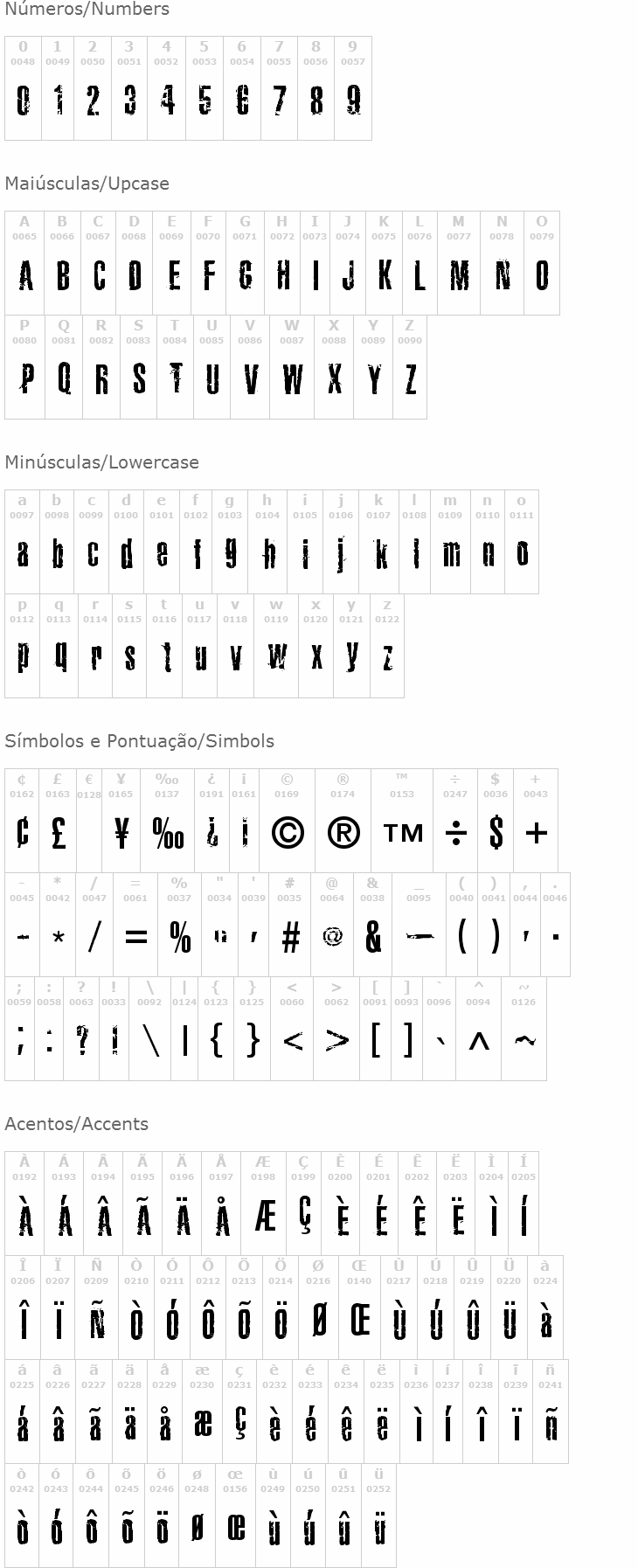 Joels Ragged Font