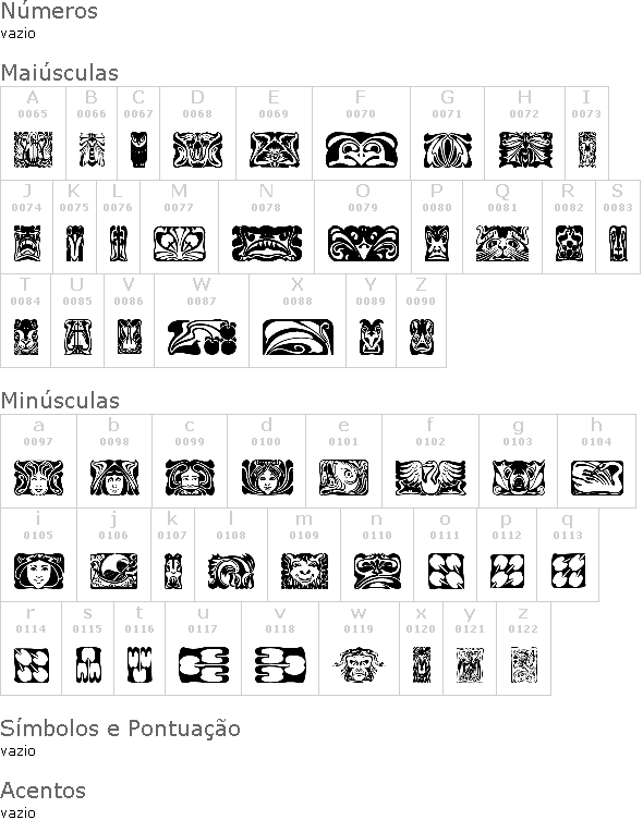 Jugendstil Ornamente