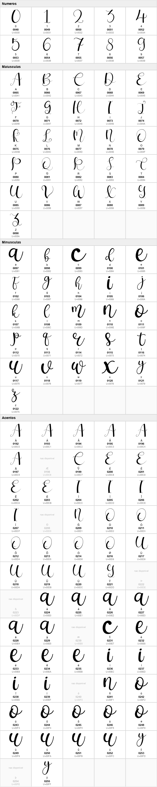November Caligraphy