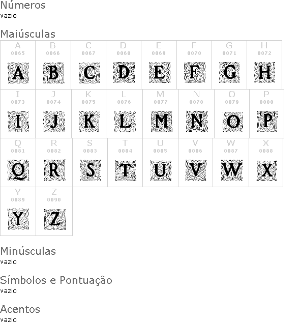 Roycroft Initials