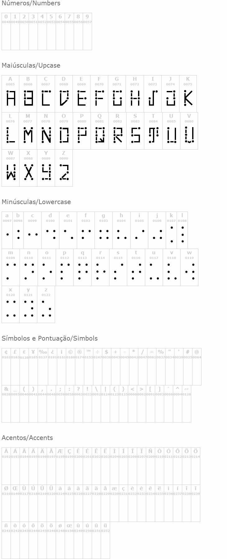 Visual Braille