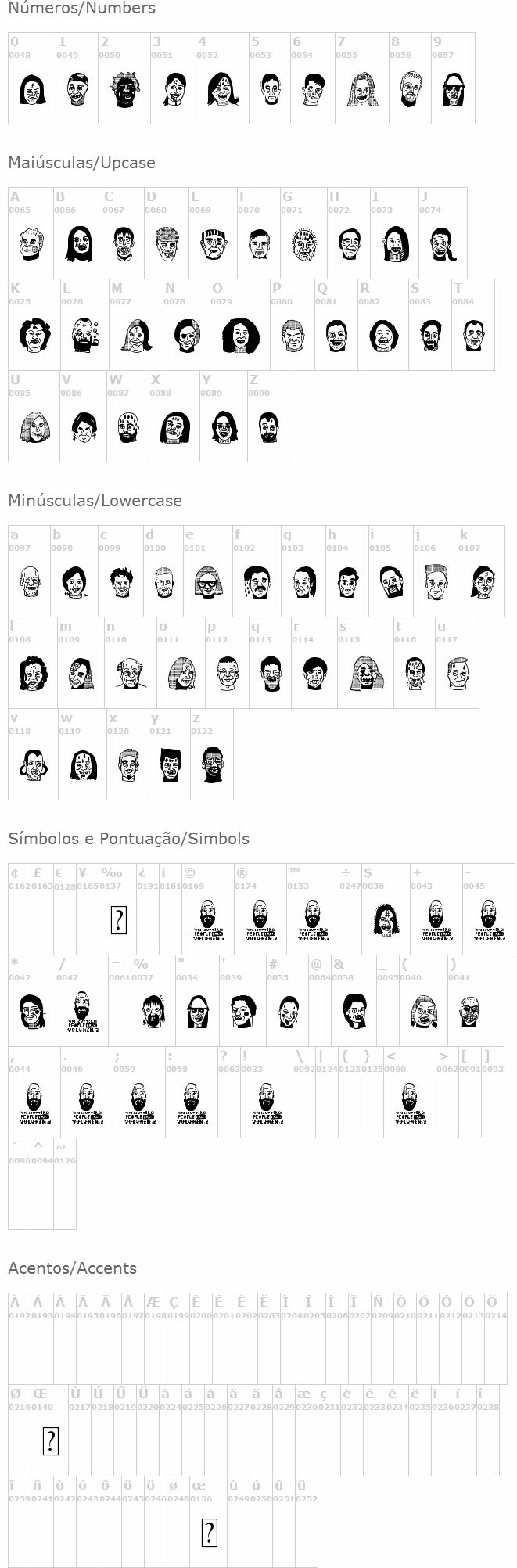 Woodcutter People Faces Vol.2